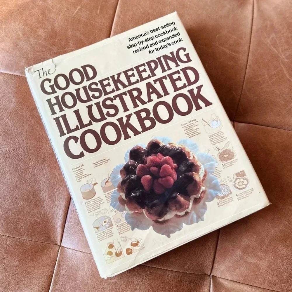 1980 1989 Good housekeeping Illustrated Cookbook - Vintage 1989 Edition